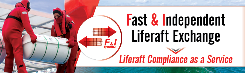 Fast & Independent Liferaft Exchange: Liferaft Compliance as a Service by LALIZAS